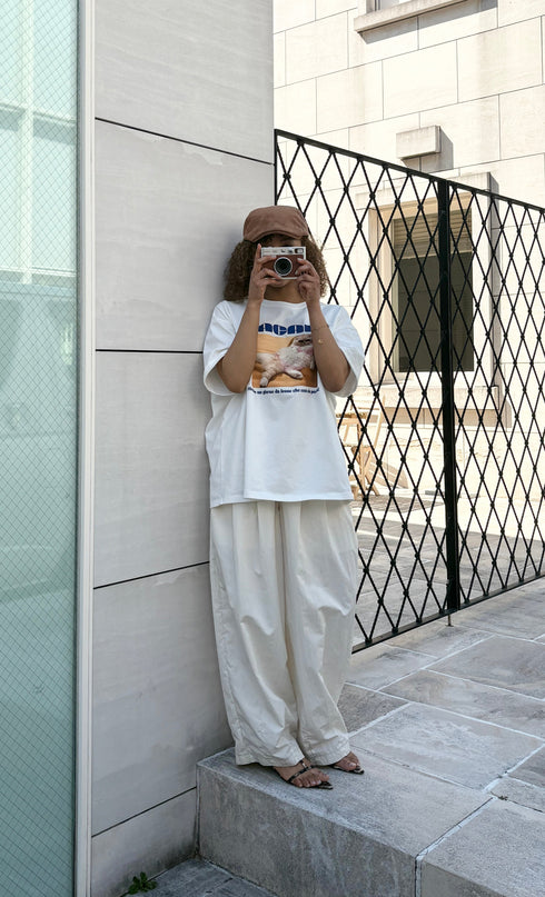 ボリュームラフパンツ